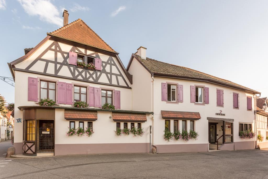 Logis Du Cheval Blanc Hotel Westhalten Kültér fotó